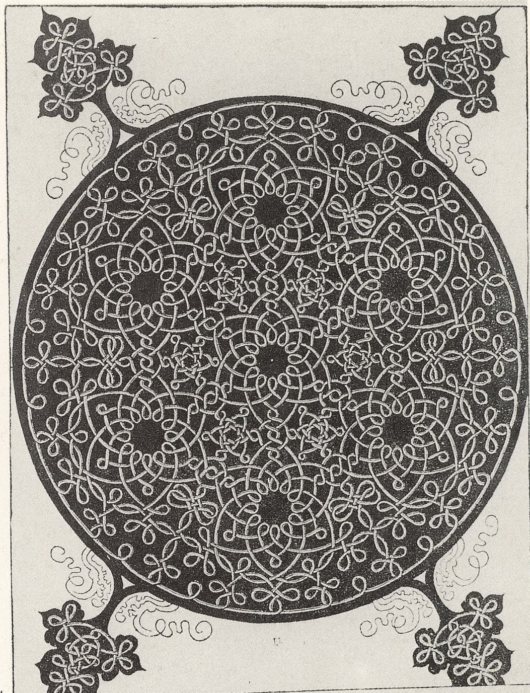 An ilustration of a Woman dreaming a man who sees himself reflected in a mirror.